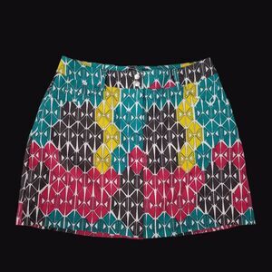 Slazenger Skorts Golf Tennis Pockets Geometric Teal Magenta Women's 2